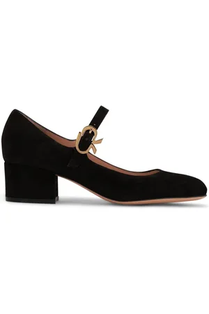 Gianvito Rossi Zapatillas Mary Ribbon con tacón de 45mm