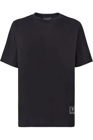 Giuseppe Zanotti Playera con parche del logo