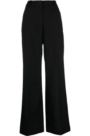 CHRISTOPHER ESBER Pantalones anchos con tiro alto