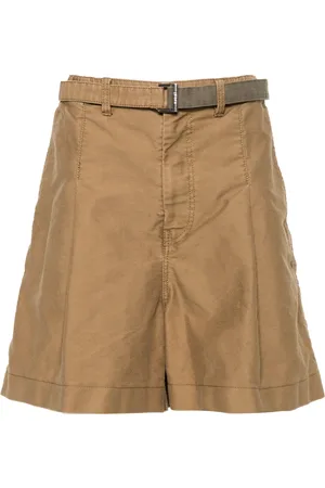 SACAI Shorts con pinzas