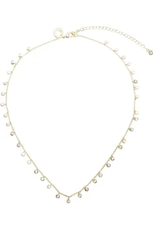 Kenneth Jay Lane Collar de cadena con detalles de cristal