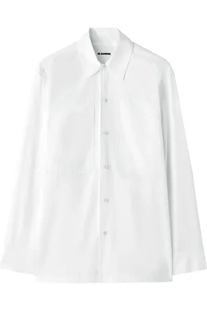 Jil Sander Camisa con bolsillos de parche