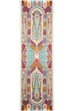 Etro Mascada con estampado de cachemira