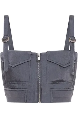 DION LEE Top estilo bustier Aviator