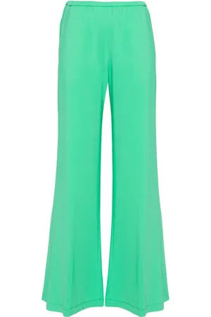 FORTE FORTE Pantalones anchos fruncidos
