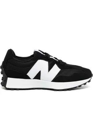 New Balance Tenis con agujetas y parche del logo