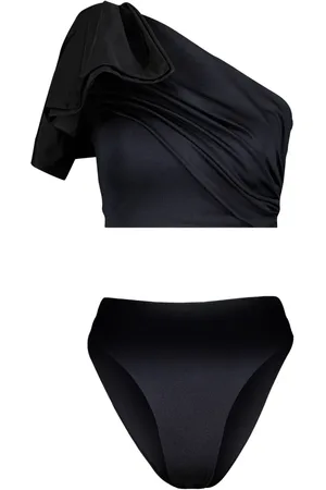 Giambattista Valli Bikini asimétrico con detalle de moño