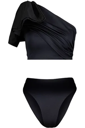 Giambattista Valli Bikini asimétrico con detalle de moño