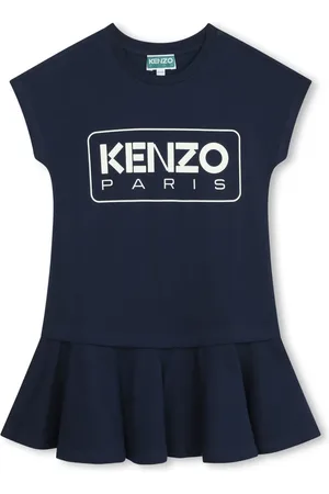 Kenzo Vestido corto con logo estampado