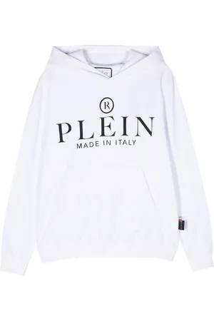 Philipp Plein Hoodie con aplique del logo