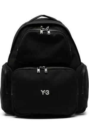 Y-3 Mochila capitonada con logo bordado