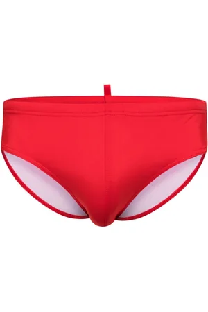 Dsquared2 Traje de baño con pretina elástica y logo estampado