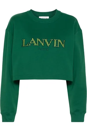 Lanvin Sudadera con logo bordado