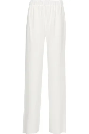 VALENTINO GARAVANI Pantalones de seda anchos
