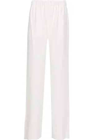 VALENTINO GARAVANI Pantalones de seda anchos
