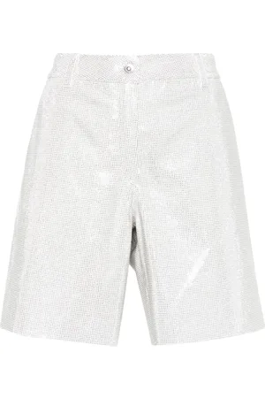 ERMANNO SCERVINO Shorts con detalles de cristal