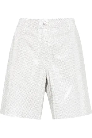ERMANNO SCERVINO Shorts con detalles de cristal