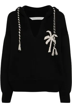 Palm Angels Hoodie tejida Palm