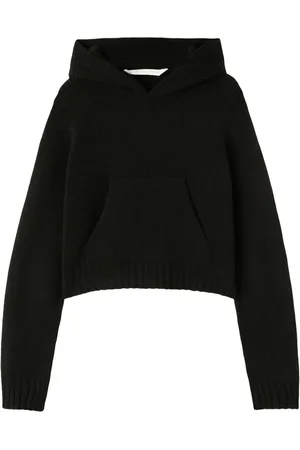 Palm Angels Hoodie con logo curvo