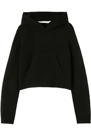 Palm Angels Hoodie con logo curvo