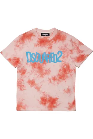 Dsquared2 Playera con estampado tie-dye