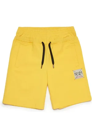 Nº21 Shorts con aplique del logo