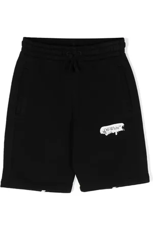 OFF-WHITE Shorts deportivos con motivo Diag