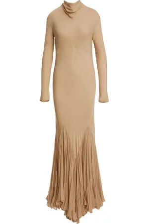 Khaite Vestido largo de seda Metin