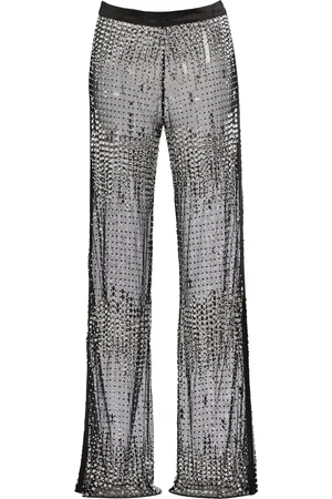 Retrofete Pantalones Vondra bordados con lentejuelas