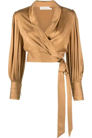 ZIMMERMANN Blusa con estilo cruzado