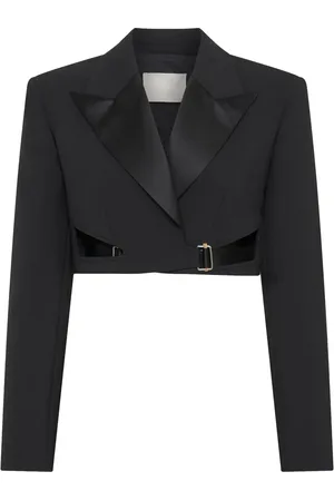 DION LEE Blazer corto Interlock