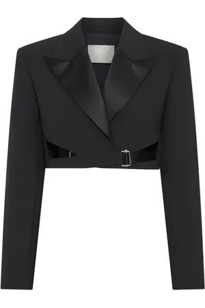 DION LEE Blazer corto Interlock