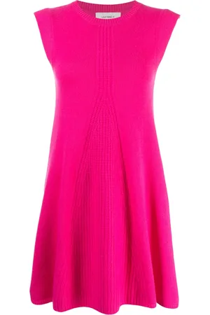 Lisa Yang Vestido corto tejido de cachemira