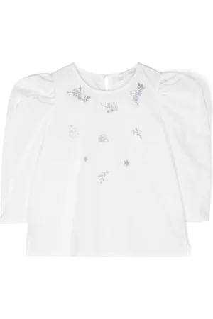 MONNALISA Blusa con detalles de cristal