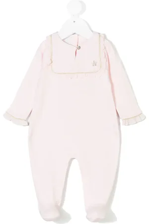 Tartine Et Chocolat Ruffled bib collar pyjama