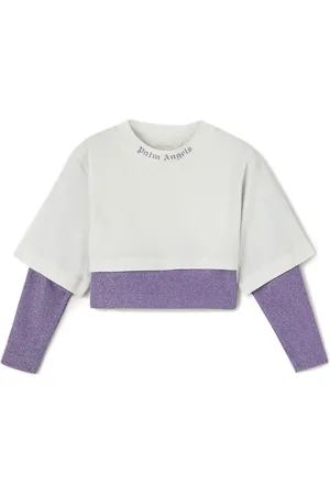 Palm Angels Playera Lurex con capas
