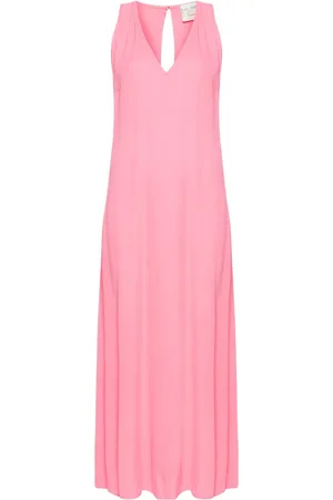 FORTE FORTE Vestido largo con cuello en V
