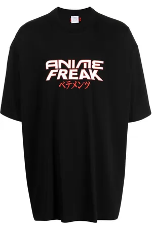 Vetements Playera Anime Freak
