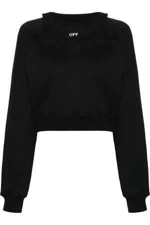 OFF-WHITE Sudadera corta a capas