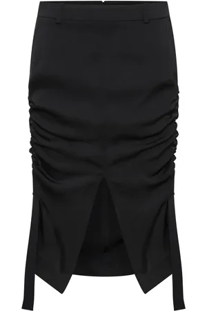 DION LEE Falda midi Cinch