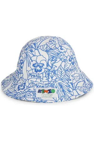 Kenzo Gorra de pescador con aplique del logo