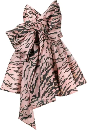 ZIMMERMANN Vestido corto Matchmaker con moño oversize
