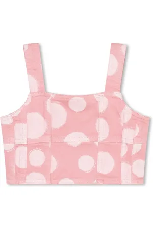 Marc Jacobs Top corto con motivo de lunares