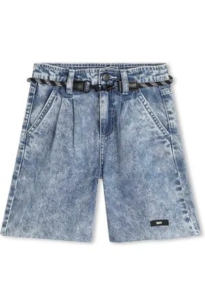 DKNY Shorts de mezclilla con efecto lavado