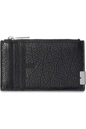 Burberry Cartera plegable con logo grabado