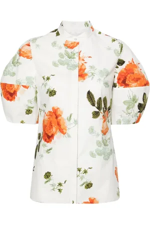 Erdem Camisa Cavendish con estampado floral