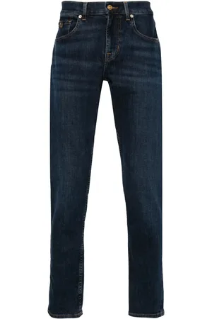 7 for all Mankind Jeans tapered con tiro medio
