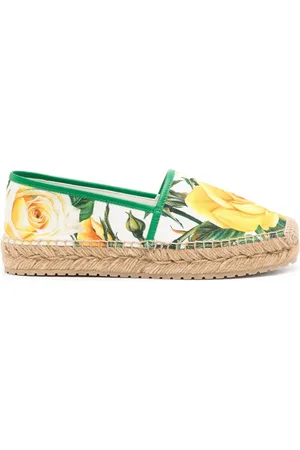 Dolce & Gabbana Alpargatas con estampado floral