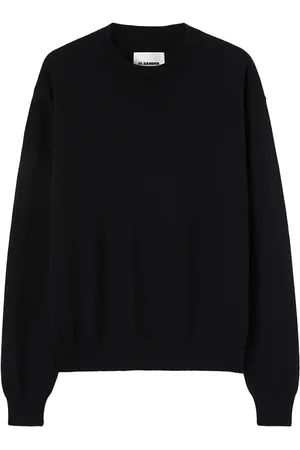 Jil Sander Suéter de tejido fino con cuello redondo