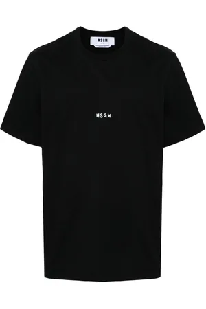 Msgm Playera con logo estampado